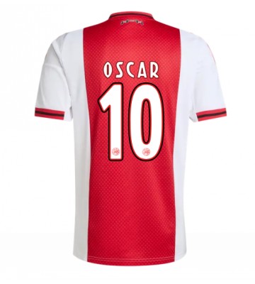 Ajax Oscar Gloukh #10 Replika Hemmatröja 2025-26 Kortärmad